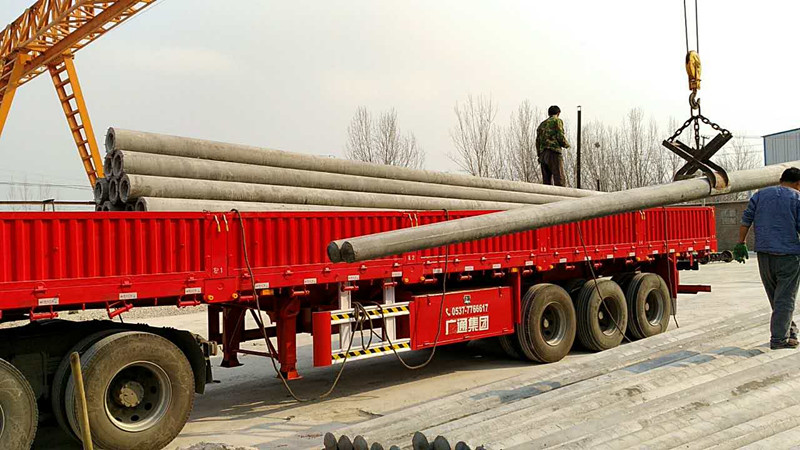 濟南章丘明水16根電線(xiàn)桿工程